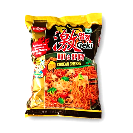 Top Ramen Noodles Hot And Spicy Korean Cheese Flavour 